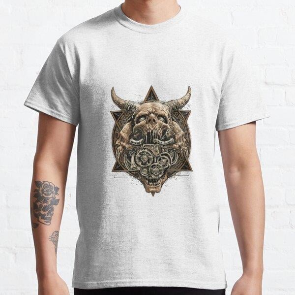 Orbit Culture Heavy Death Metal Music Band Tasarım Baskılı Tişört (Bol kalıp t-shirt)