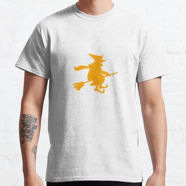 Park your brooms at the door and come sit for a spell white witch Tasarım Baskılı Tişört (Bol kesim t-shirt)