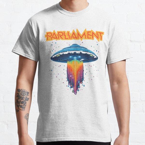 Parliament Tasarım Baskılı Tişört (Bol kalıp t-shirt)