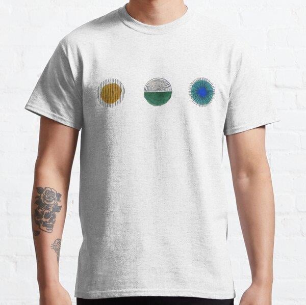 Patterns #2 Tasarım Baskılı Tişört (bol kalıp t-shirt)