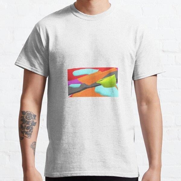 patterns Tasarım Baskılı Tişört (bol kalıp t-shirt)