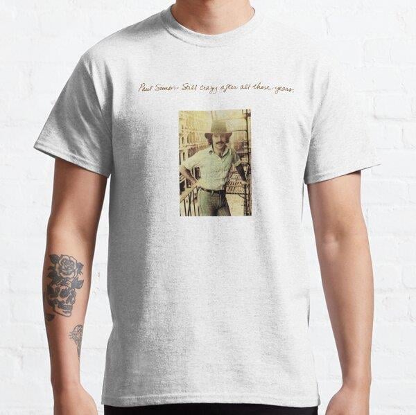 Paul Simon Still Crazy After All These Years Tasarım Baskılı Tişört (Bol kalıp t-shirt)