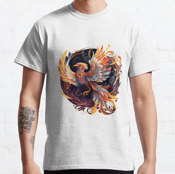 Phoenix  Tasarım Baskılı Tişört (Bol kesim t-shirt)