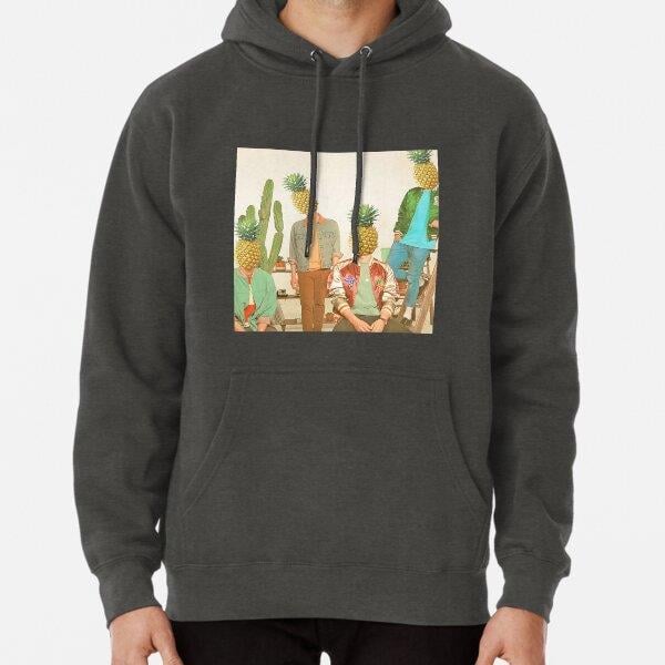 Pineapples Are My Head Tasarım Baskılı Kapşonlu Sweatshirt