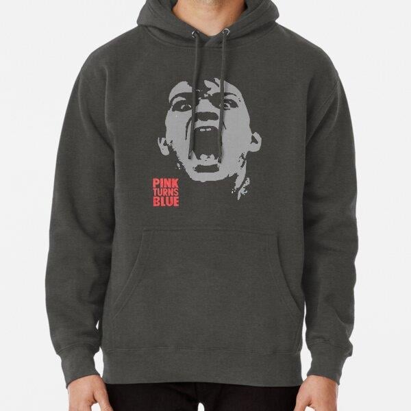 Pink Turns Blue Premium Tasarım Baskılı Kapşonlu Sweatshirt