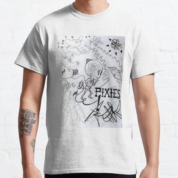 Pixie Tasarım Baskılı Tişört (Bol kalıp t-shirt)