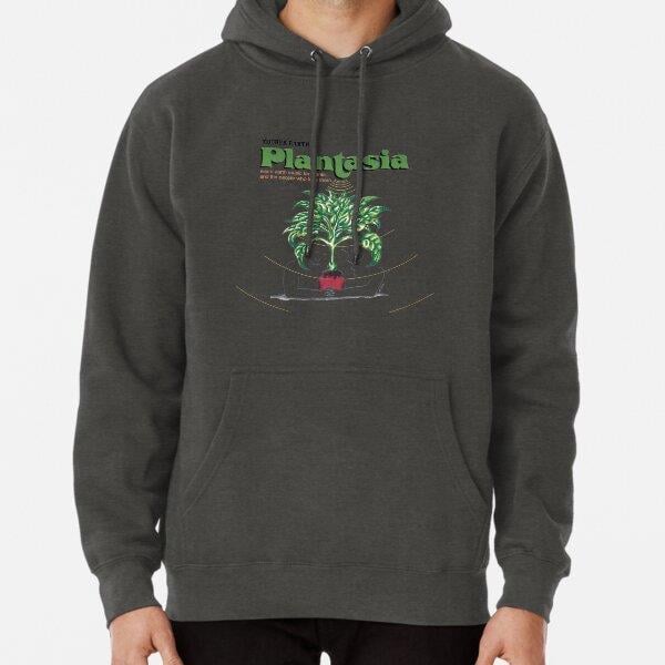 Plantasia Tasarım Baskılı Kapşonlu Sweatshirt