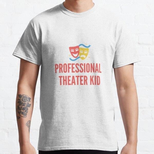 Professional Theater Kid Tasarım Baskılı Tişört (Bol kesim t-shirt)