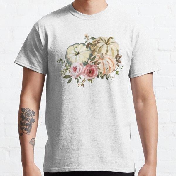 Pumpkin Lover Hello Fall Tasarım Baskılı Tişört (Rahat kalıp t-shirt)
