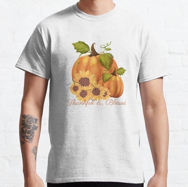 Pumpkin Tasarım Baskılı Tişört (Rahat kalıp t-shirt)