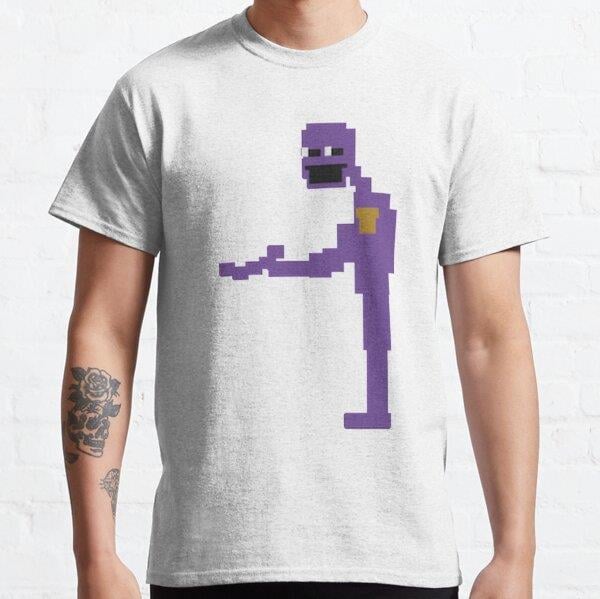 Purple Man: The Man Behind the Slaughter Tasarım Baskılı T-Shirt (bol kalıp tişört)