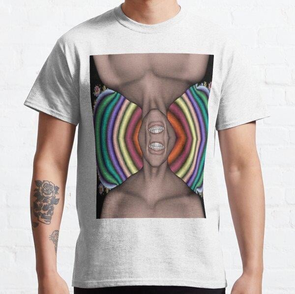 Reflection of horror Tasarım Baskılı T-Shirt (Bol kalıp tişört)