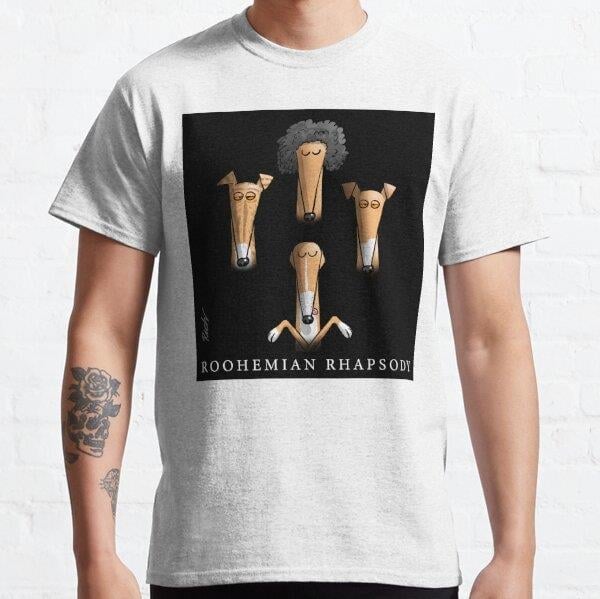 Roohemian Rhapsody Tasarım Baskılı Tişört (Bol kalıp t-shirt)