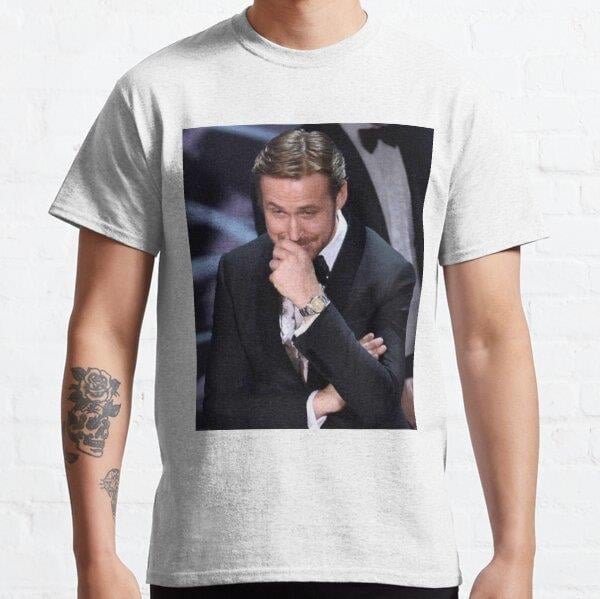 Ryan Gosling Tasarım Baskılı Tişört (Bol kalıp t-shirt)