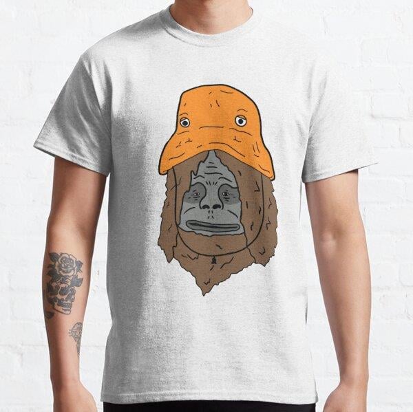 Sassy the Sasquatch Tasarım Baskılı Tişört (bol kalıp t-shirt)