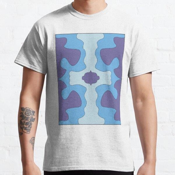 Satisfying pattern Tasarım Baskılı Tişört (bol kalıp t-shirt)