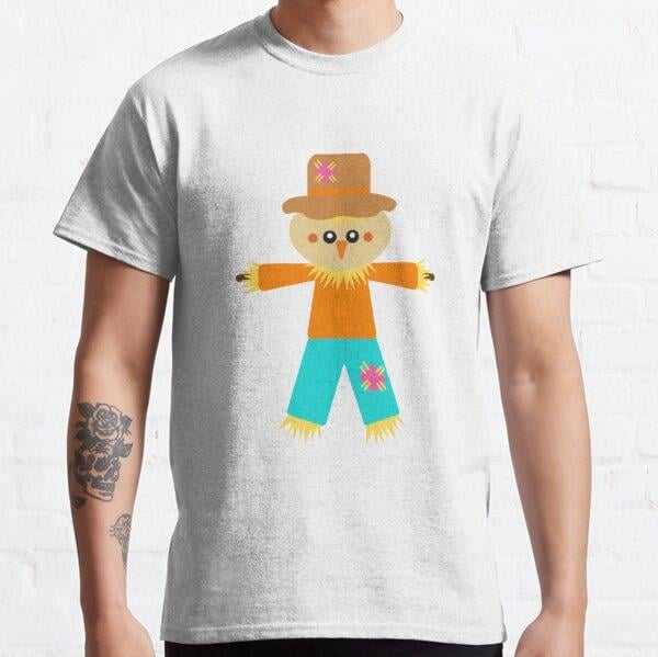 Scarecrow Tasarım Baskılı Tişört (Rahat kalıp t-shirt)