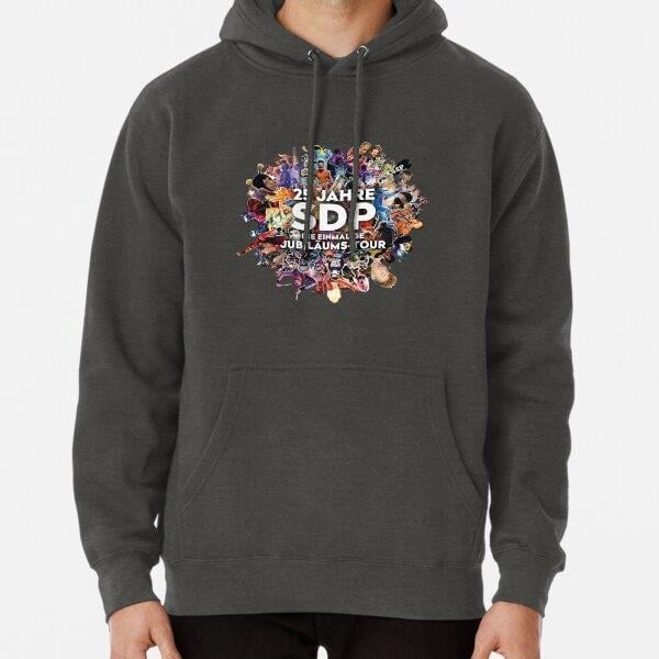 sdp band Tasarım Baskılı Kapşonlu Sweatshirt