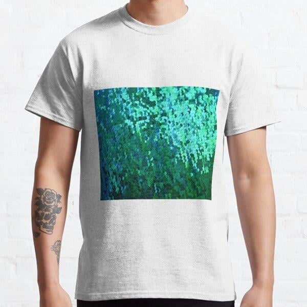 Sequins Tasarım Baskılı Tişört (bol kalıp t-shirt)