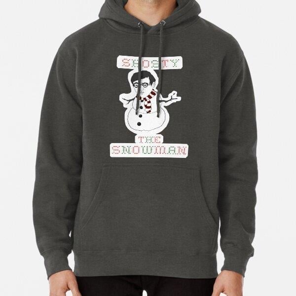 Shosty the Snowman Tasarım Baskılı Kapşonlu Sweatshirt