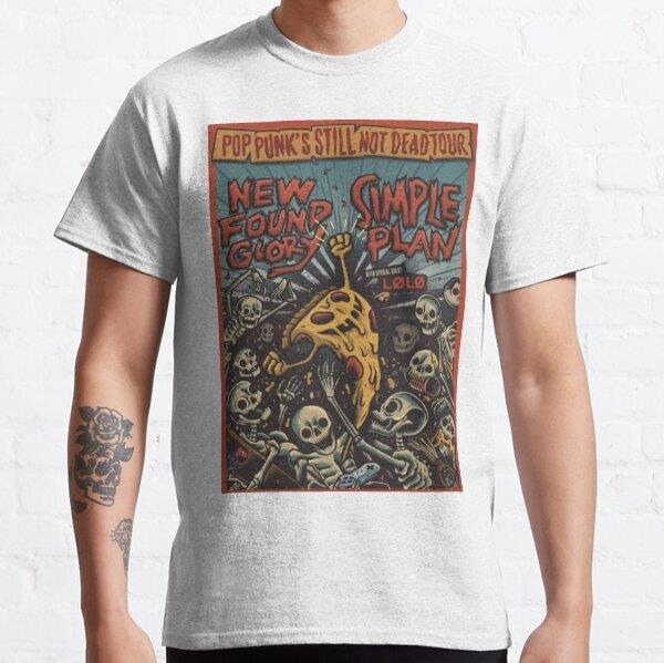 Simple Plan 2 Tasarım Baskılı Tişört (Bol kalıp t-shirt)