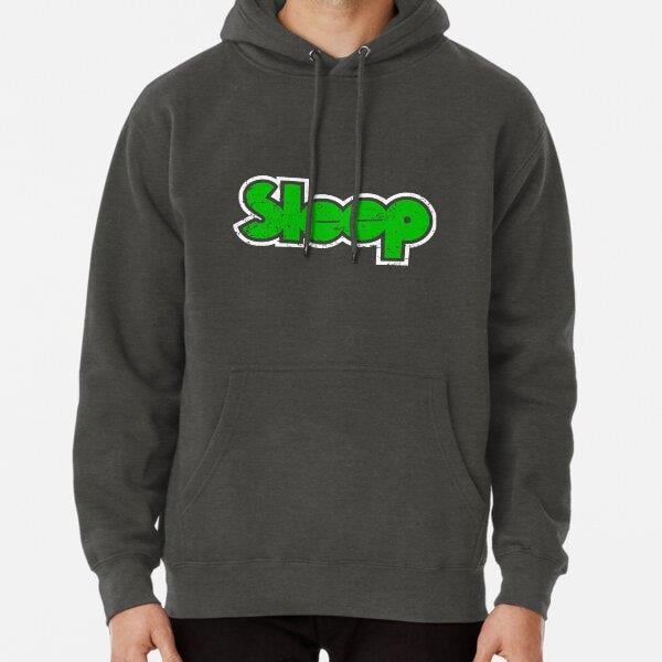 Sleep Band Vector Tasarım Baskılı Kapşonlu Sweatshirt
