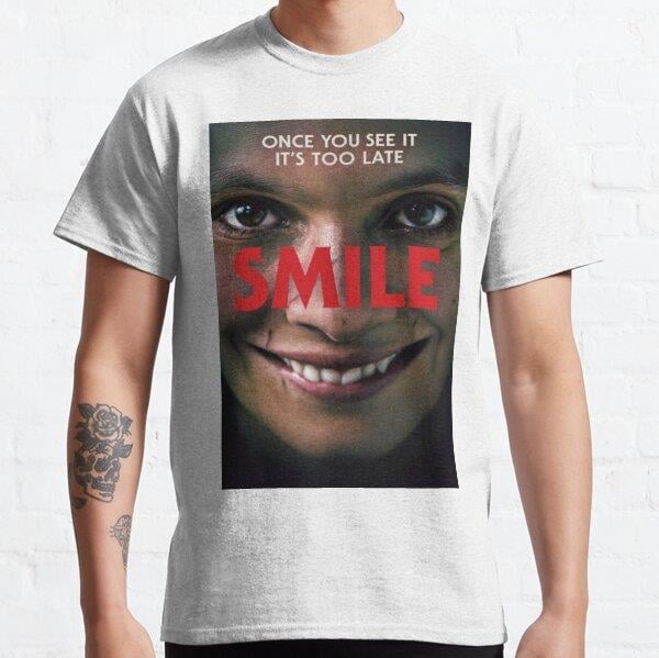 Smile movie 2022 Tasarım Baskılı Tişört (Bol kalıp t-shirt)