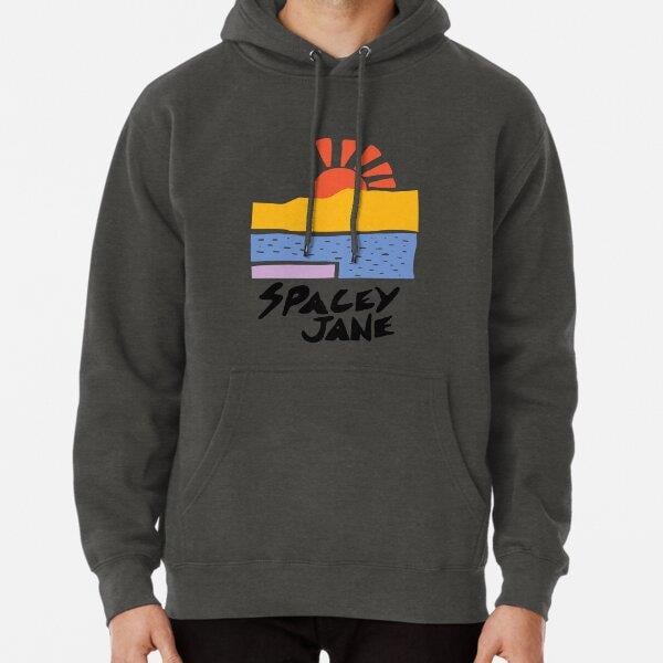 SPACEY JANE BAND Tasarım Baskılı Kapşonlu Sweatshirt