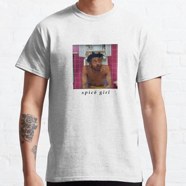 SPICE GIRL - aminé Tasarım Baskılı Tişört (Bol kalıp t-shirt)