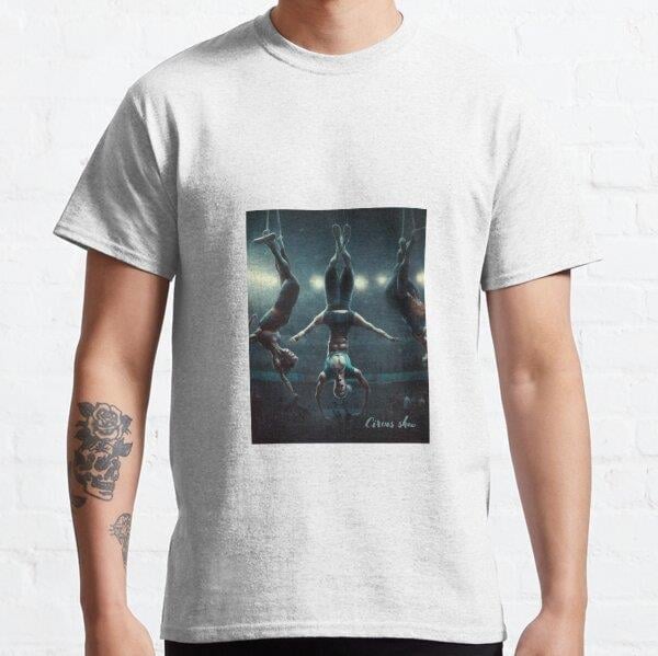Sport T-Shirt - Gymnastic show Tasarım Baskılı Tişört (Bol kesim t-shirt)
