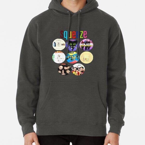 Squeeze Band Essential Shirt | Sticker | Squeeze Band Hoodie Tasarım Baskılı Kapşonlu Sweatshirt