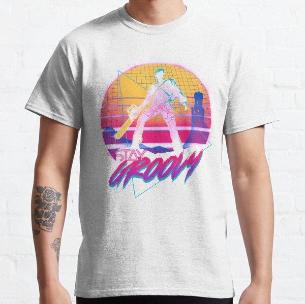 Stay Groovy Tasarım Baskılı Tişört (Bol kalıp t-shirt)