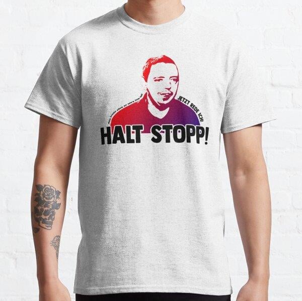 Stop stop - Andreas - swap women Tasarım Baskılı Tişört (Bol kalıp t-shirt)