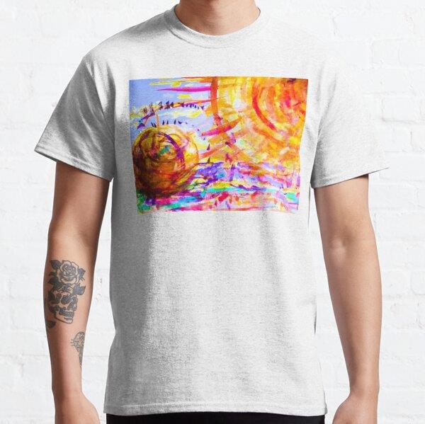 Sunshine Tasarım Baskılı Tişört (Bol kesim t-shirt)
