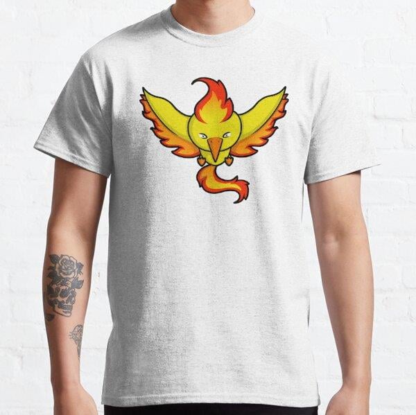 Super Cute Legendary Bird - Team Red Tasarım Baskılı Tişört (Bol kesim t-shirt)