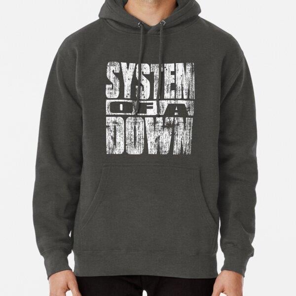 System Of A Down Tasarım Baskılı Kapşonlu Sweatshirt