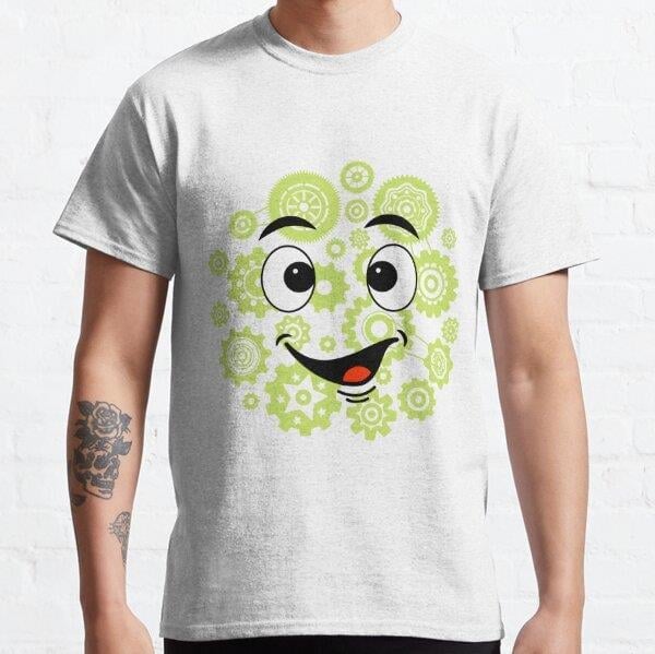 Talking clock Tasarım Baskılı Tişört (Bol kesim t-shirt)