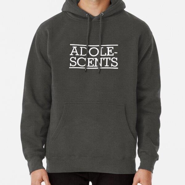 The Adolescents Tasarım Baskılı Kapşonlu Sweatshirt