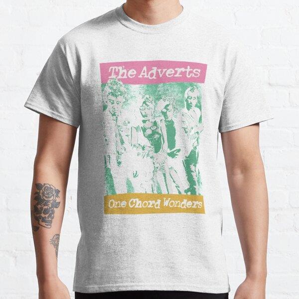 The Adverts One UK Punk Rock Tasarım Baskılı Tişört (Bol kalıp t-shirt)