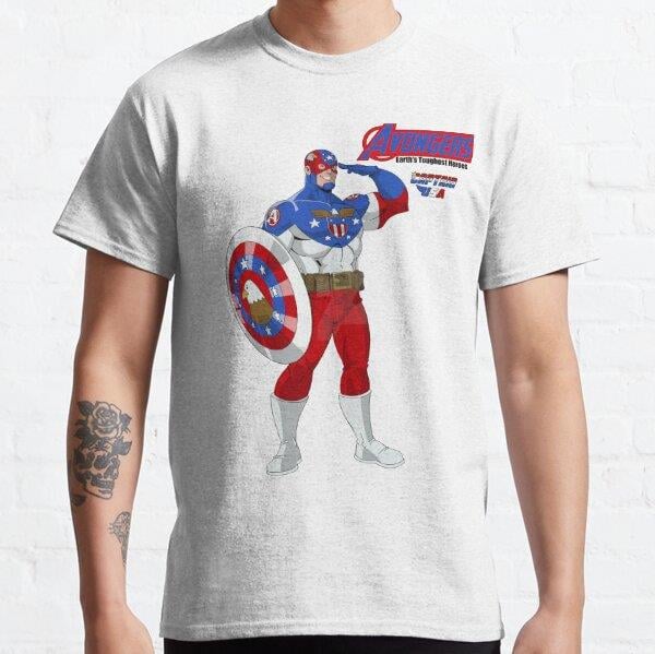 The Avongers Tasarım Baskılı Tişört (bol kalıp t-shirt)