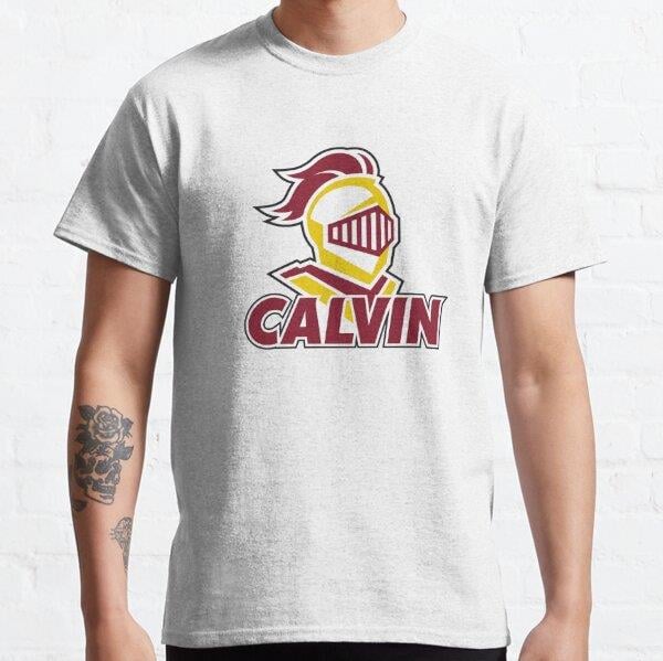 The Calvin Knights Tasarım Baskılı Tişört (Bol kesim t-shirt)