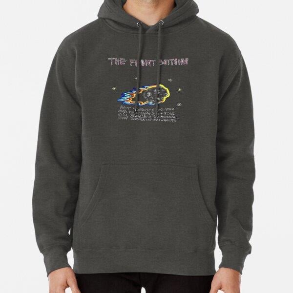 The Front Bottoms Tasarım Baskılı Kapşonlu Sweatshirt