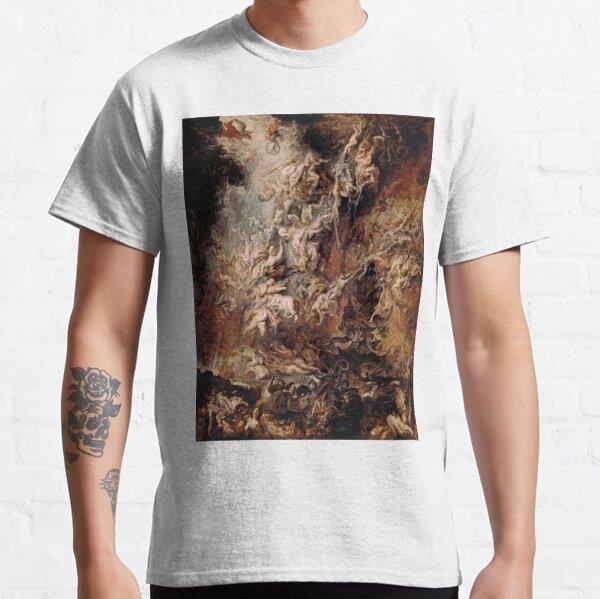 The Great Art: Peter Paul Rubens - The Fall Of The Damned Tasarım Baskılı Tişört (Rahat kalıp t-shirt)