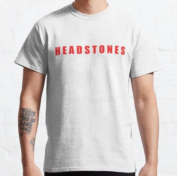 The-Headstones- Tasarım Baskılı Tişört (Bol kalıp t-shirt)