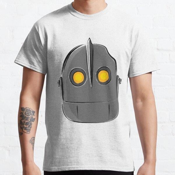 The Iron Giant Tasarım Baskılı Tişört (Bol kalıp t-shirt)