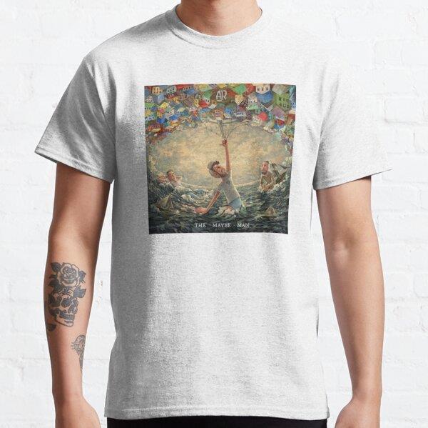 The Maybe Man Tasarım Baskılı Tişört (Bol kalıp t-shirt)
