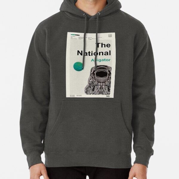 The National - Alligator Tasarım Baskılı Kapşonlu Sweatshirt