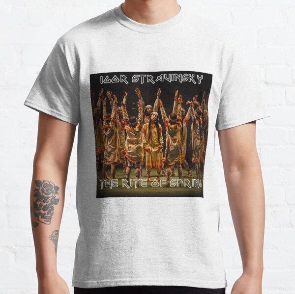 The Rite of Spring Metal Album Tasarım Baskılı Tişört (Bol kalıp t-shirt)