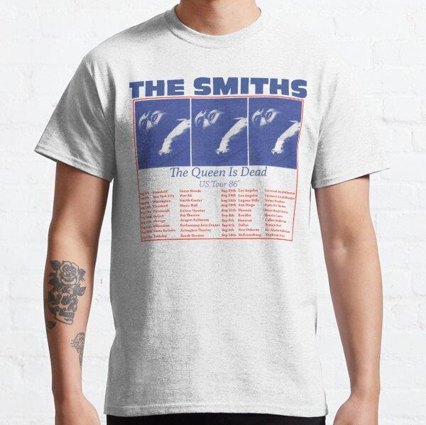 The Smiths US Tour 86 The Queen is Dead Tasarım Baskılı Tişört (Bol kalıp t-shirt)