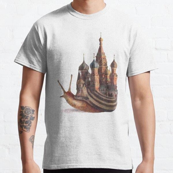 The Snails Daydream Tasarım Baskılı T-Shirt (bol kalıp tişört)